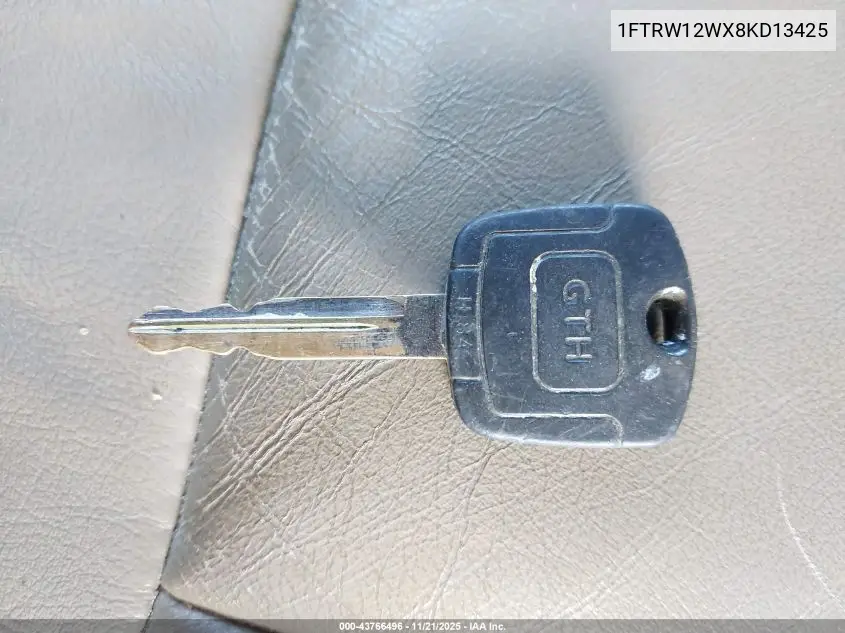 1FTRW12WX8KD13425 2008 Ford F-150 60Th Anniversary/Fx2/Xl/Xlt