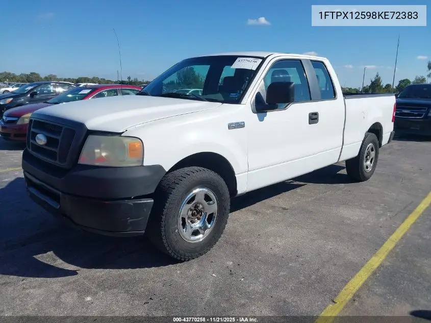 1FTPX12598KE72383 2008 Ford F-150 Fx2/Lariat/Xl/Xlt