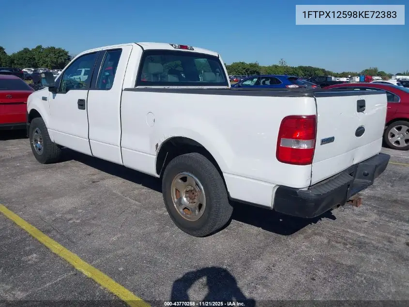1FTPX12598KE72383 2008 Ford F-150 Fx2/Lariat/Xl/Xlt