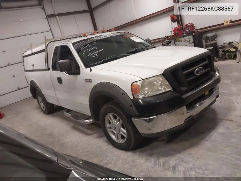 1FTRF12268KC88567 2008 Ford F-150 Stx/Xl/Xlt