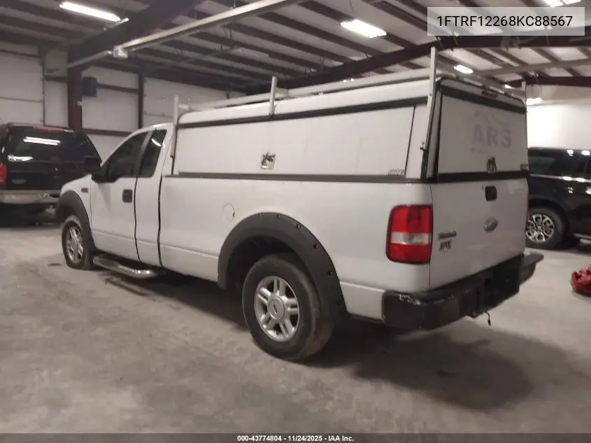 1FTRF12268KC88567 2008 Ford F-150 Stx/Xl/Xlt