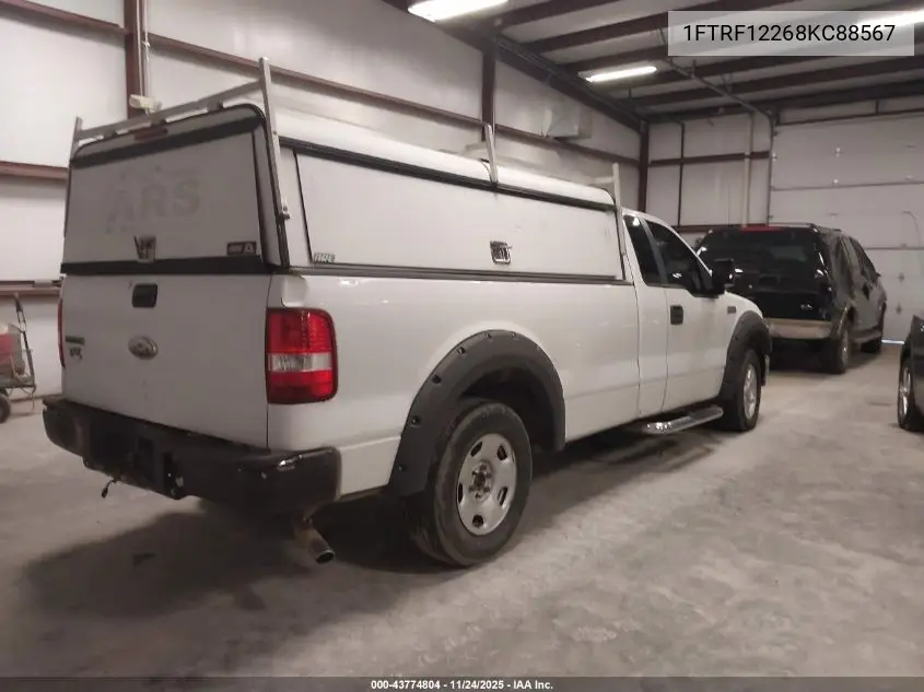 1FTRF12268KC88567 2008 Ford F-150 Stx/Xl/Xlt