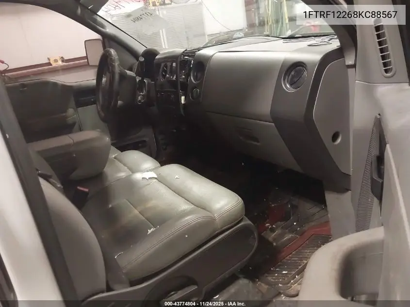 1FTRF12268KC88567 2008 Ford F-150 Stx/Xl/Xlt