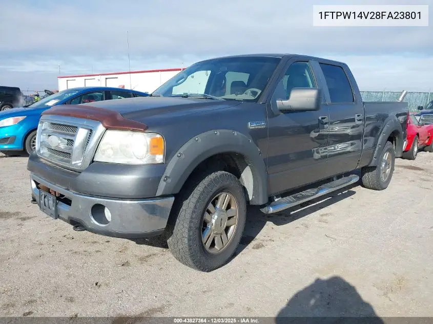 1FTPW14V28FA23801 2008 Ford F-150 60Th Anniversary/Fx4/King Ranch/Lariat/Xlt