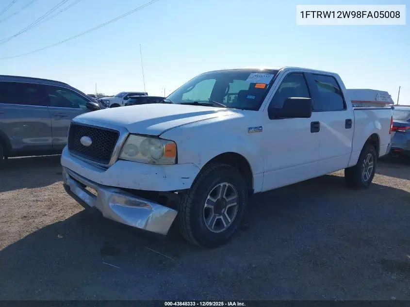 1FTRW12W98FA05008 2008 Ford F-150 60Th Anniversary/Fx2/Xl/Xlt
