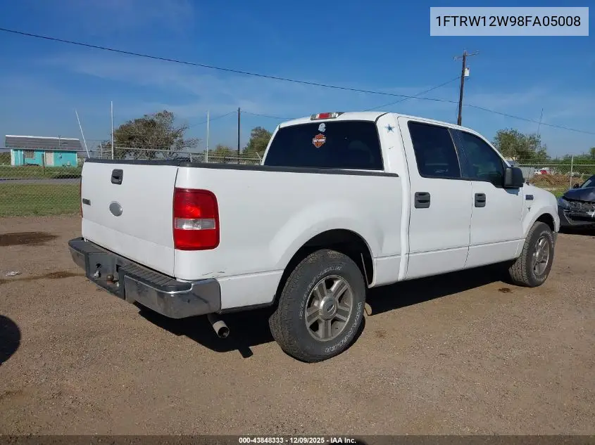 1FTRW12W98FA05008 2008 Ford F-150 60Th Anniversary/Fx2/Xl/Xlt
