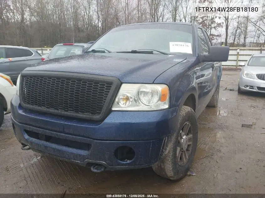 1FTRX14W28FB18180 2008 Ford F-150 Stx/Xl/Xlt