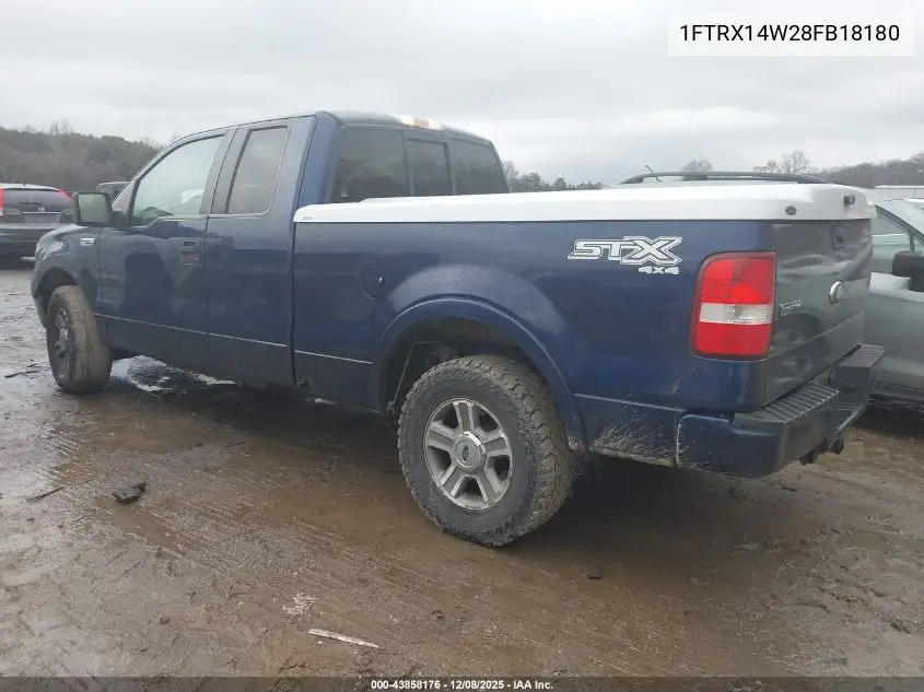 1FTRX14W28FB18180 2008 Ford F-150 Stx/Xl/Xlt