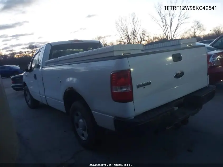 1FTRF12W98KC49541 2008 Ford F-150 Fx2/Stx/Xl/Xlt