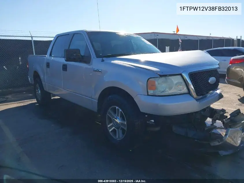 1FTPW12V38FB32013 2008 Ford F-150 60Th Anniversary/Fx2/King Ranch/Lariat/Xlt