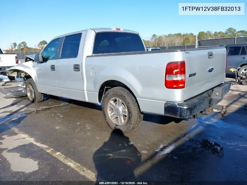 1FTPW12V38FB32013 2008 Ford F-150 60Th Anniversary/Fx2/King Ranch/Lariat/Xlt