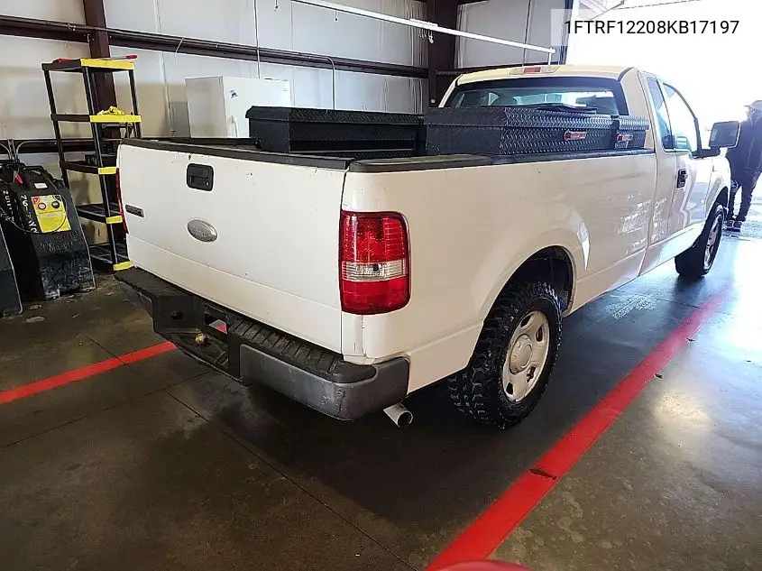 1FTRF12208KB17197 2008 Ford F-150 Stx/Xl/Xlt