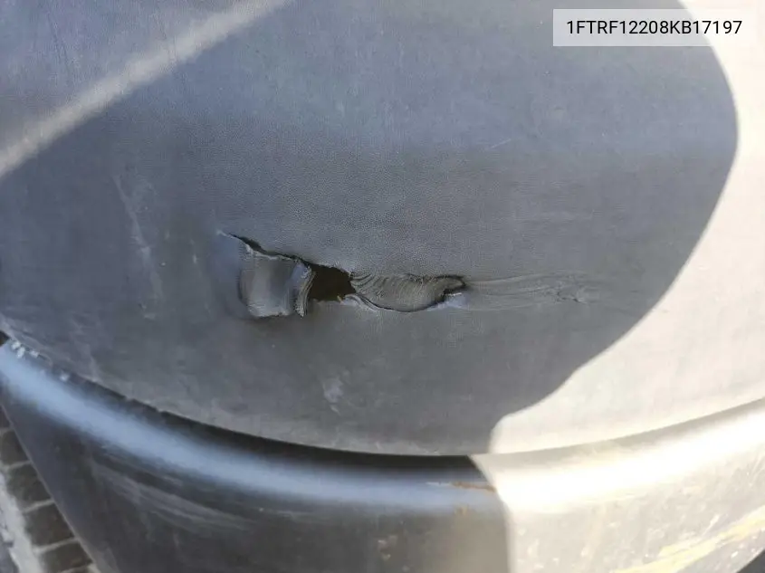 1FTRF12208KB17197 2008 Ford F-150 Stx/Xl/Xlt