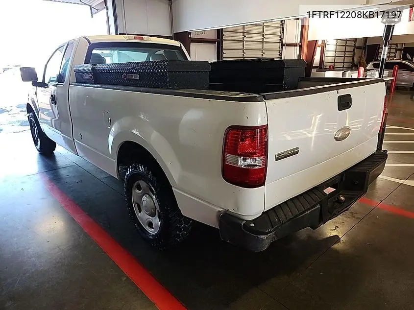 1FTRF12208KB17197 2008 Ford F-150 Stx/Xl/Xlt