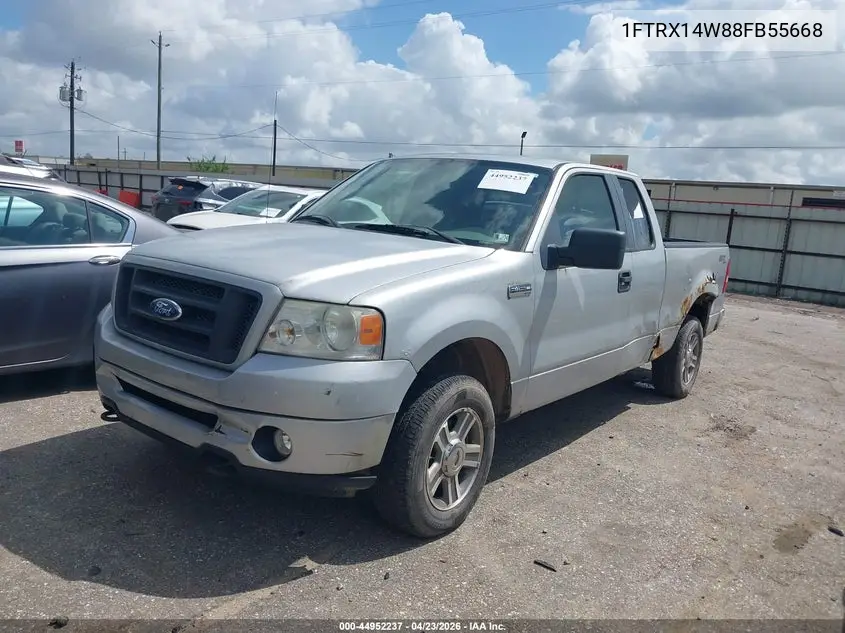 1FTRX14W88FB55668 2008 Ford F-150 Stx/Xl/Xlt