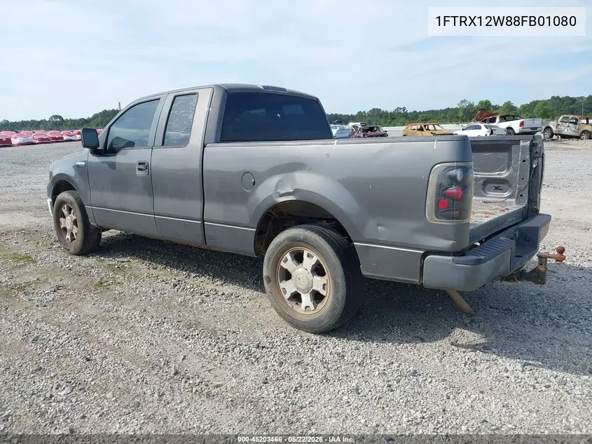 1FTRX12W88FB01080 2008 Ford F-150 Fx2/Stx/Xl/Xlt