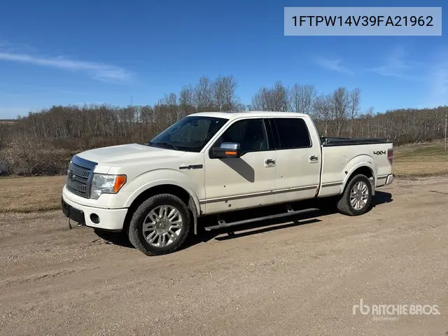 1FTPW14V39FA21962 2009 Ford F-150 2009 Ford F-150 Platinum 4X4 Crew Cab Pickup