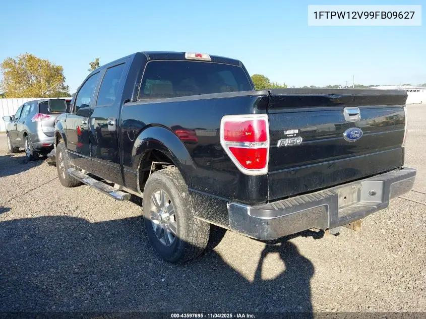 1FTPW12V99FB09627 2009 Ford F-150 King Ranch/Lariat/Platinum/Xl/Xlt