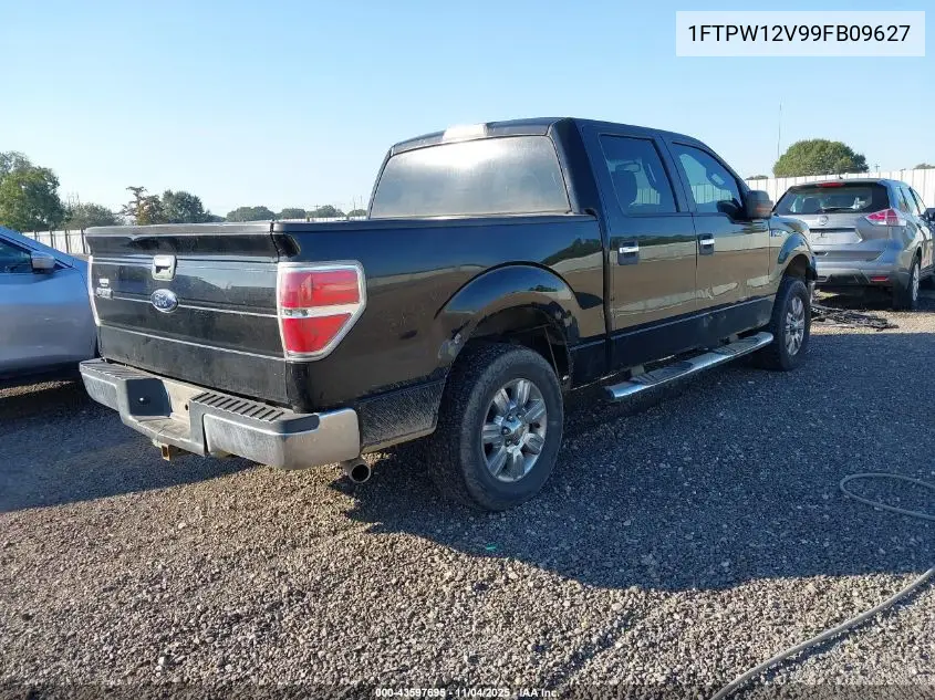 1FTPW12V99FB09627 2009 Ford F-150 King Ranch/Lariat/Platinum/Xl/Xlt