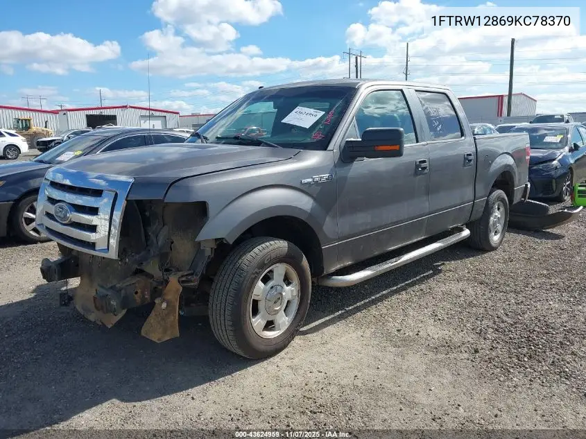 1FTRW12869KC78370 2009 Ford F-150 Xl/Xlt