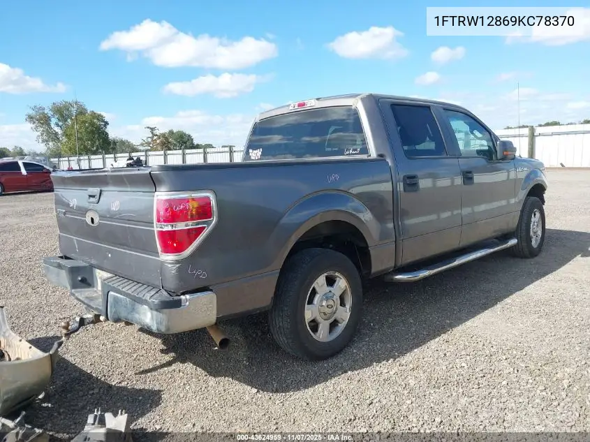 1FTRW12869KC78370 2009 Ford F-150 Xl/Xlt
