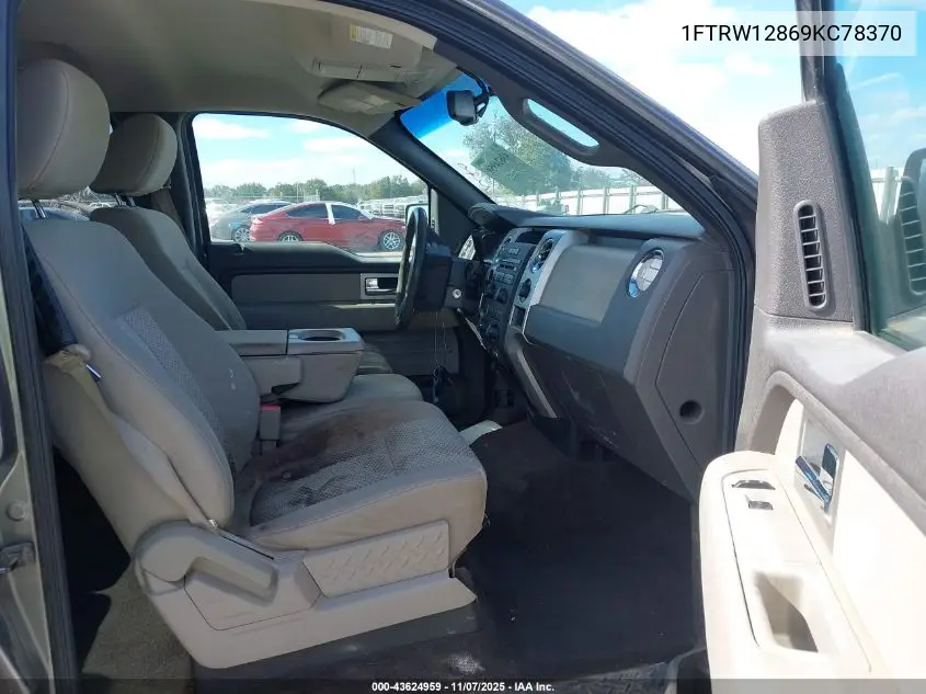 1FTRW12869KC78370 2009 Ford F-150 Xl/Xlt