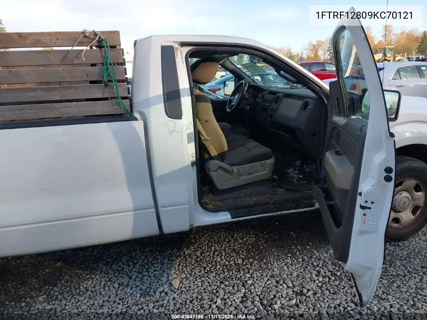 1FTRF12809KC70121 2009 Ford F-150 Xl/Xlt