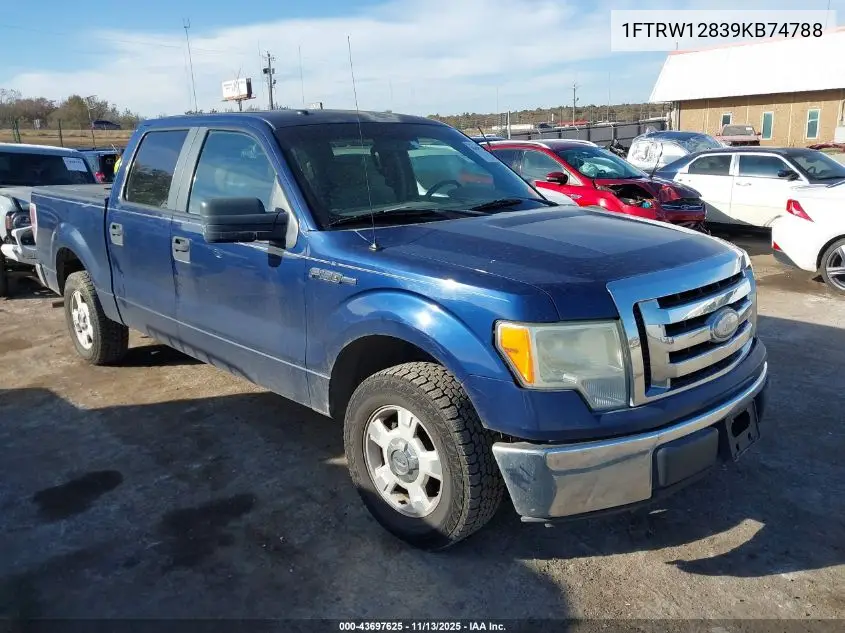 1FTRW12839KB74788 2009 Ford F-150 Xl/Xlt