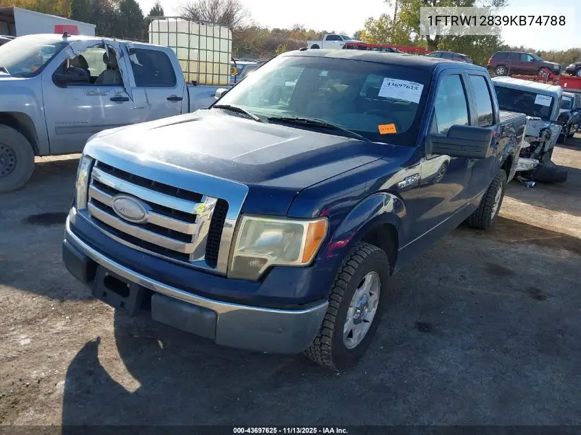 1FTRW12839KB74788 2009 Ford F-150 Xl/Xlt