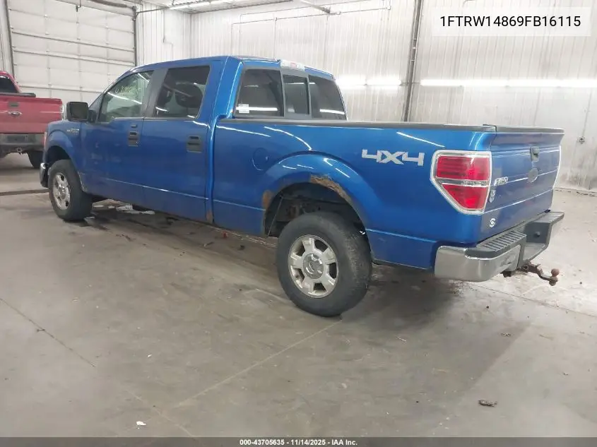 1FTRW14869FB16115 2009 Ford F-150 Xl/Xlt