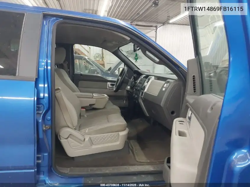 1FTRW14869FB16115 2009 Ford F-150 Xl/Xlt