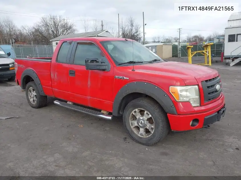 1FTRX14849FA21565 2009 Ford F-150 Stx/Xl/Xlt