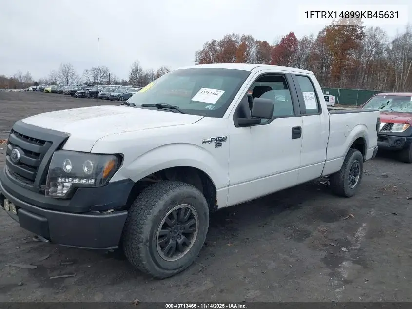 1FTRX14899KB45631 2009 Ford F-150 Stx/Xl/Xlt