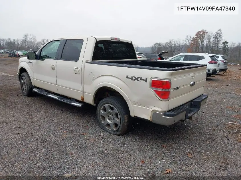 1FTPW14V09FA47340 2009 Ford F-150 Fx4/King Ranch/Lariat/Platinum/Xl/Xlt