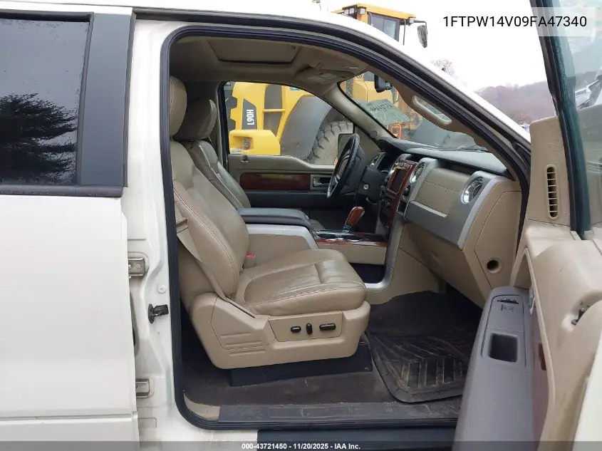 1FTPW14V09FA47340 2009 Ford F-150 Fx4/King Ranch/Lariat/Platinum/Xl/Xlt