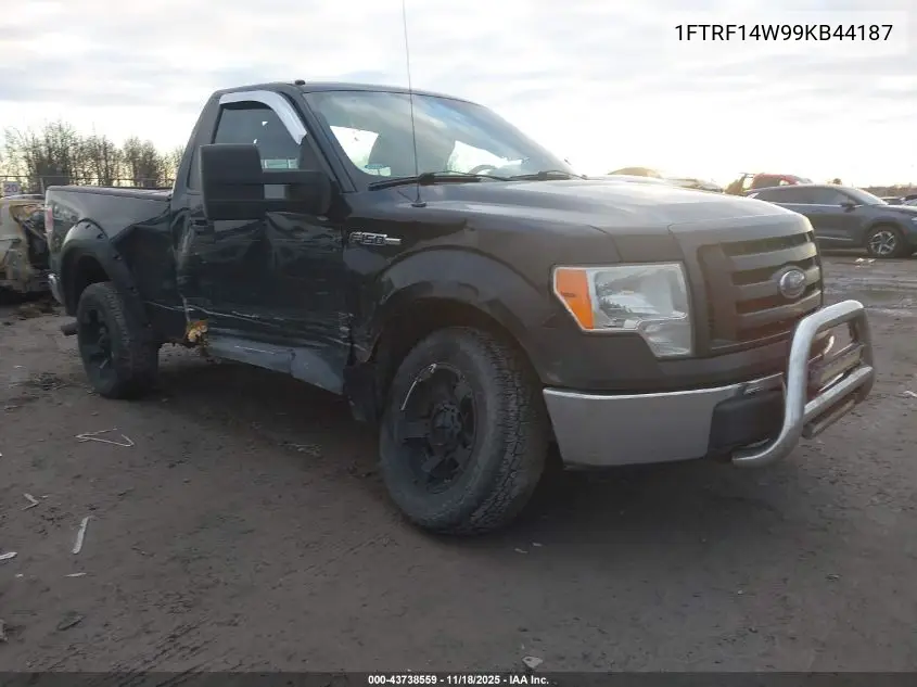 1FTRF14W99KB44187 2009 Ford F-150 Stx/Xl/Xlt