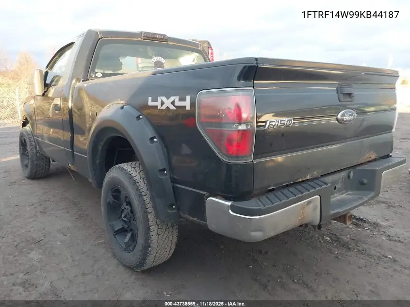 1FTRF14W99KB44187 2009 Ford F-150 Stx/Xl/Xlt