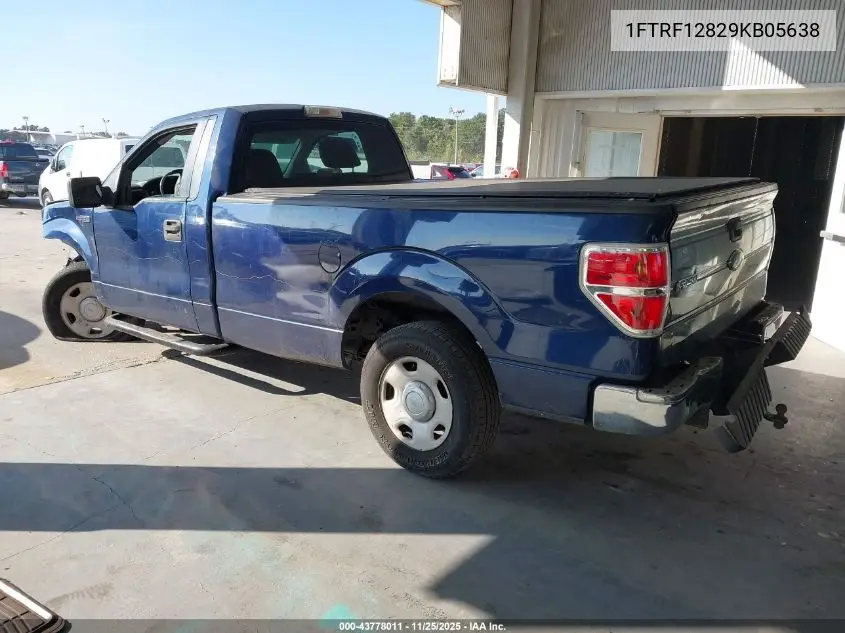 1FTRF12829KB05638 2009 Ford F-150 Xl