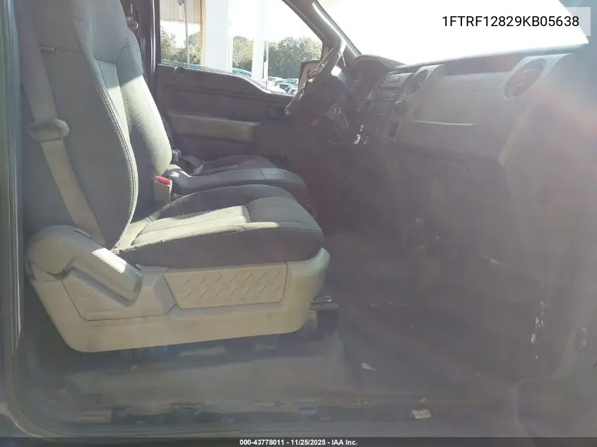 1FTRF12829KB05638 2009 Ford F-150 Xl