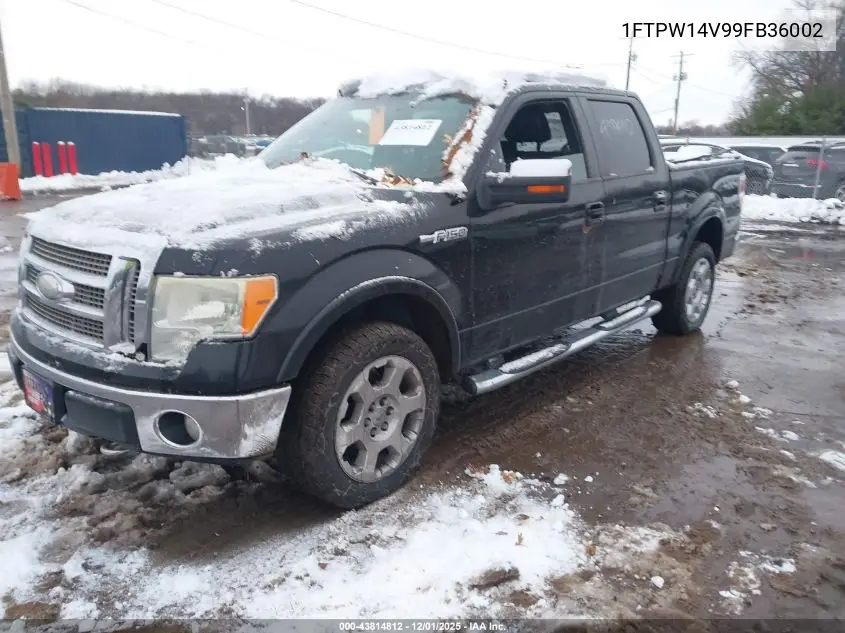 1FTPW14V99FB36002 2009 Ford F-150 Fx4/King Ranch/Lariat/Platinum/Xl/Xlt