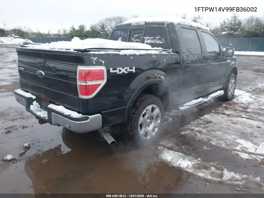 1FTPW14V99FB36002 2009 Ford F-150 Fx4/King Ranch/Lariat/Platinum/Xl/Xlt