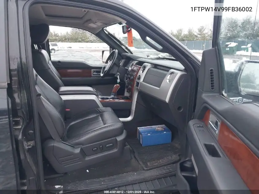 1FTPW14V99FB36002 2009 Ford F-150 Fx4/King Ranch/Lariat/Platinum/Xl/Xlt