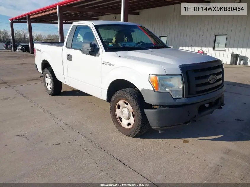 1FTRF14WX9KB80454 2009 Ford F-150 Stx/Xl/Xlt