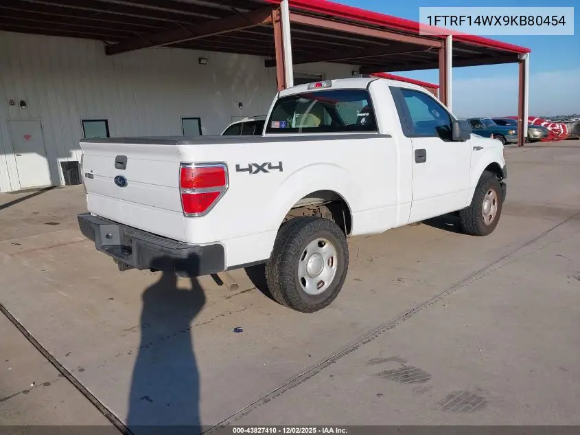 1FTRF14WX9KB80454 2009 Ford F-150 Stx/Xl/Xlt