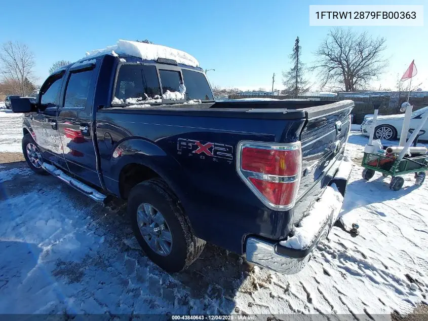 1FTRW12879FB00363 2009 Ford F-150 Xlt