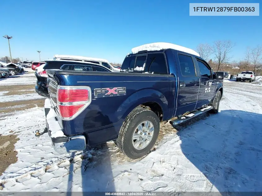 1FTRW12879FB00363 2009 Ford F-150 Xlt
