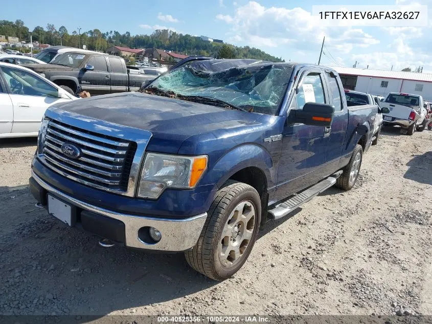 1FTFX1EV6AFA32627 2010 Ford F-150 Fx4/Lariat/Xl/Xlt