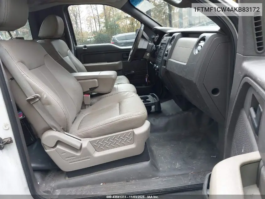 1FTMF1CW4AKB83172 2010 Ford F-150 Stx/Xl/Xlt