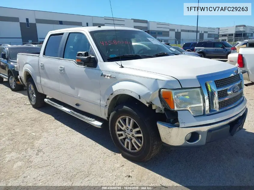 1FTFW1CV7AFC29263 2010 Ford F-150 Fx2 Sport/Harley-Davidson/King Ranch/Lariat/Platinum/Xl/Xlt