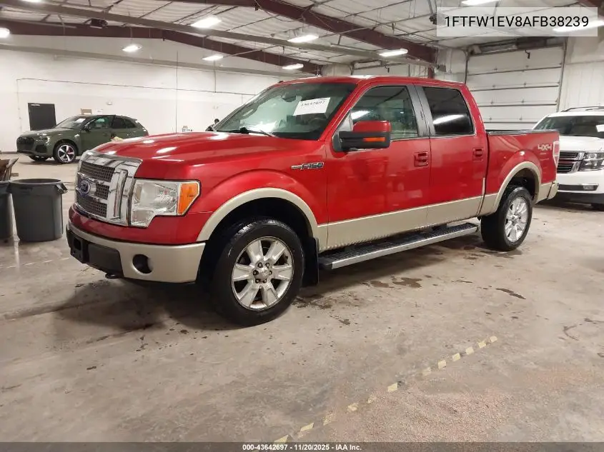 1FTFW1EV8AFB38239 2010 Ford F-150 Fx4/Harley-Davidson/King Ranch/Lariat/Platinum/Xl/Xlt